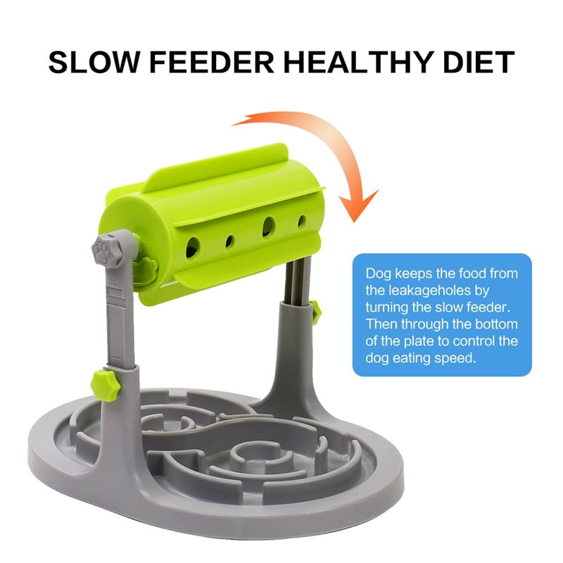 Dog Toy Slow Feeders Healthy Diet Interactive Dog Toys IQ Training